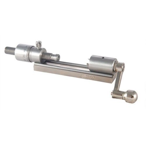 Il trimmer L.E. Wilson in acciaio inossidabile consente regolazioni rapide in .001