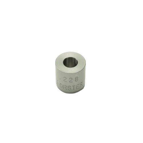 I bushings Forster per il neck sizing sono progettati per funzionare con i dies Forster Precision Plus, garantendo precisione e durata grazie al trattamento criogenico.