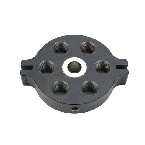 Mit dem Lyman T-MAG Extra Turret kannst du schnell und einfach zwischen verschiedenen Kalibern wechseln, was dir Zeit und Mühe beim Nachladen spart.