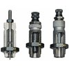 Das RCBS 3-DIE CARBIDE TAPER CRIMP SET für 357 MAG/38 SPECIAL bietet eine carbide sizer die, die kein Fetten der Hülsen erfordert, plus Expander- und Setzdie.
