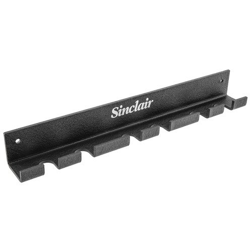 Il supporto a muro per cleaning rod Sinclair consente di riporre fino a 6 cleaning rods in modo ordinato, compatibile con vari modelli e progettato per Sinclair Cleaning Rod Cases.