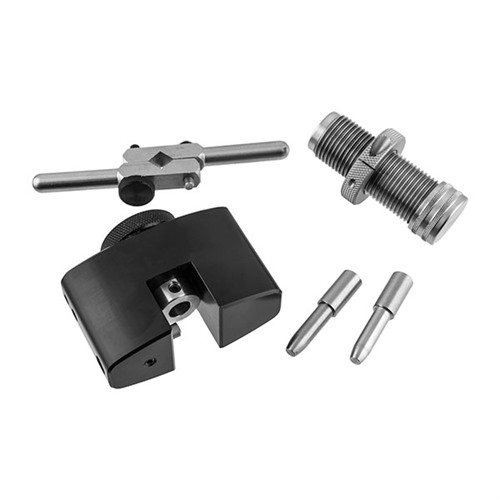 Il NT-4000 Premium Neck Turning Kit offre regolazioni precise e ergonomiche, con un meccanismo eccentrico per tagli accurati e mandrini in carburo per risultati perfetti.