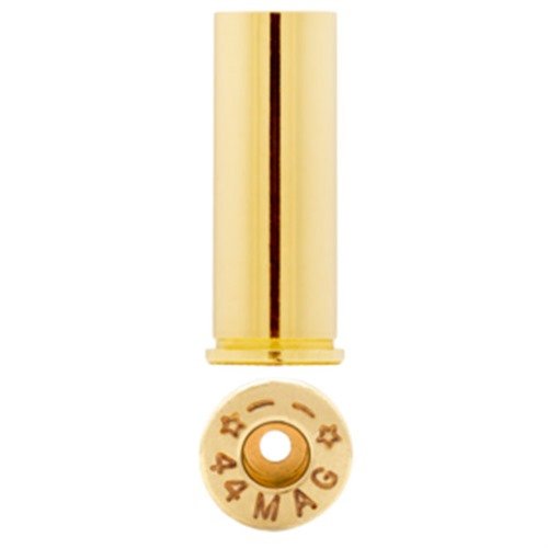 Starline 44 Magnum Brass bietet dir hochwertige, gerade Wandpatronen, die von Top-Schützen gewählt werden. 100 Stück pro Packung für optimale Leistung.