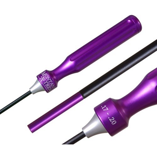 Die 1-teiligen, beschichteten Reinigungsstäbe aus Federstahl bieten maximale Kontrolle und schützen den Lauf deiner Waffe dank der speziellen Beschichtung.