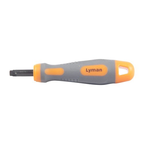 Les PRIMER POCKET REAMERS de Lyman te permettent d'obtenir un primer pocket propre et uniforme, avec un manche ergonomique et la capacité d'éliminer les burrs et les crimps.
