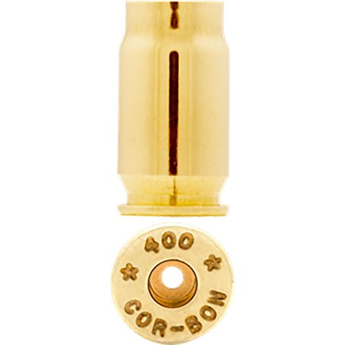 Il 400 Cor-Bon Brass di Starline offre una qualità superiore, progettato per convertire pistole .45 Auto in .400 Cor-Bon, con un primer pocket piccolo per prestazioni ottimali.