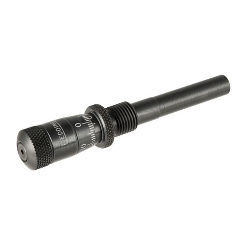 Il Redding Standard Bullet Seating Micrometer è un sostituto diretto per il plug di seduta originale, compatibile con la maggior parte dei dies di seduta Redding.