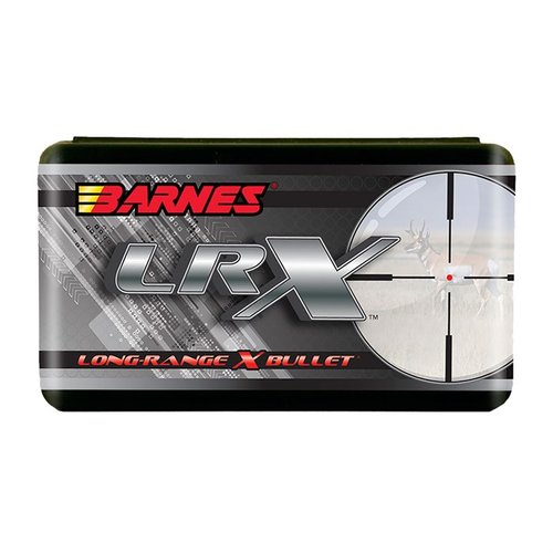 Avec les balles Long-Range X de Barnes, tu bénéficies de projectiles 100% cuivre, conçus pour une performance balistique à longue portée et un impact dévastateur.