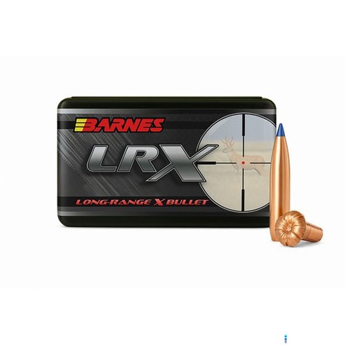 Die LRX® 30 CAL .308 Polymer Tip Boat Tail Bore Rider Geschosse bieten tiefere Penetration, doppelte Durchmesser-Expansion und hohe Gewichtserhaltung für maximale Wirkung.