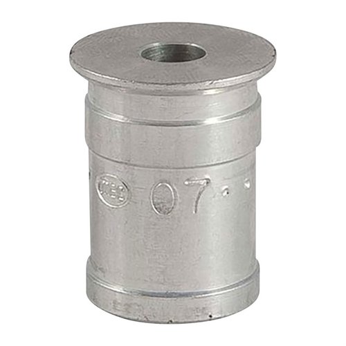 Die MEC Powder Bushings ermöglichen es dir, die Pulverladung für deine Patronen präzise anzupassen. Überprüfe immer das Gewicht mit einer Waage für Genauigkeit.