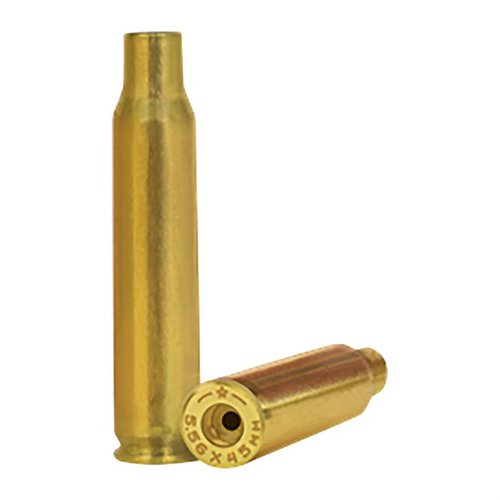 Die 5.56x45mm NATO Hülsen von Starline sind robust, sicher für .223 und 5.56mm Waffen und ideal für präzises Schiessen. Perfekt für deine nächste Munition!