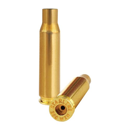 .308 Match Brass mit kleinem Zündhütchen bietet konstante Geschwindigkeiten, bessere Zündung und ist ideal für Wettkampfschützen. Perfekt für präzises Schiessen!