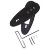 JONES THROUGH-THE-PAD STOCK ADJUSTER BLACK ALUMINUM