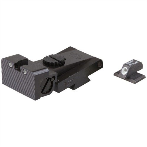 Das 3-Dot Tritium Sight Set von STI bietet dir eine hervorragende Sichtbarkeit bei schlechten Lichtverhältnissen und sorgt für präzises Zielen in jeder Situation.