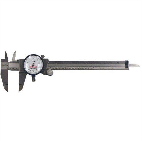 Der Starrett 120 Series Dial Caliper ist präzise, einfach zu bedienen und aus gehärtetem Edelstahl, ideal für Mechaniker und Werkzeugmacher.