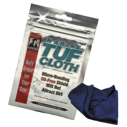 Le TUF-CLOTH™ et TUF-GLIDE™ offrent une protection contre la corrosion et un lubrifiant durable qui ne retient pas la poussière, idéal pour tous les métaux.