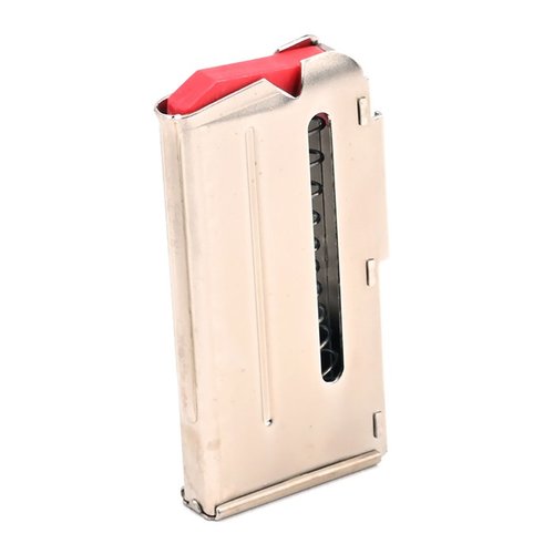 Le chargeur SAVAGE ARMS 93 de 10 coups en acier inoxydable est parfait pour les séries 93, 502 et 503, offrant durabilité et performance pour tes tirs.