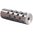 SHREWD #3 MUZZLE BRAKE 22 CALIBER 5/8-24 SS SILVER