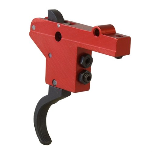 Die FEATHERWEIGHT TRIGGERS von TIMNEY bieten einen handgefertigten, präzisen Abzug mit einstellbarem Gewicht (1,5 - 4 lb.) und ohne Sicherheitsmechanismus.