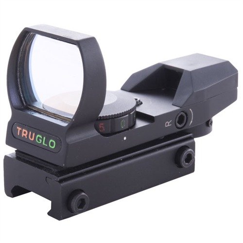 Das OPEN RED DOT SIGHT von TRUGLO bietet dir unbegrenzte Augenfreiheit, ein breites Sichtfeld und vielseitige Retikel mit roter oder grüner Beleuchtung.