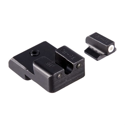 Die TRUGLO Tritium Night Sights bieten unschlagbare Sichtbarkeit im Dunkeln, sind langlebig und ermöglichen eine schnelle Zielerfassung dank des U-Notch Designs.