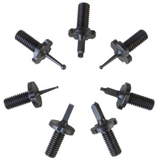 Wähle aus sieben A2-Style Frontposts für präzises Zielen beim Jagen und Schiessen. Robuste Stahlkonstruktion in mattschwarz für optimale Genauigkeit.