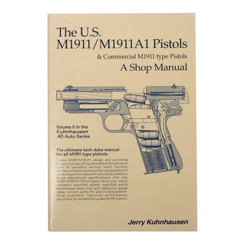 Der US M1911 und M1911A Shop Manual - Band II bietet dir detaillierte Anleitungen zur Reparatur, Anpassung und zum Verständnis der 1911er Pistole.
