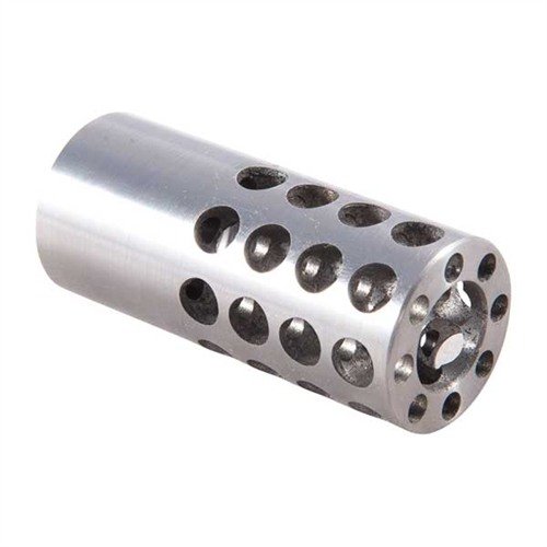 Der VAIS Muzzle Brake für .458 Kaliber reduziert den Rückstoss und verbessert die Präzision, gefertigt aus hochwertigem Edelstahl für Langlebigkeit und Leistung.