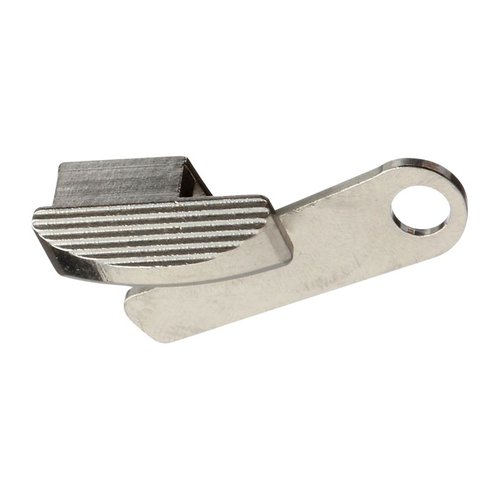 Erlebe einfacheres Nachladen mit dem Volquartsen Extended Bolt Release für deine Ruger Mark IV – vergrösserte Oberfläche und rutschfeste Textur für besseren Grip!