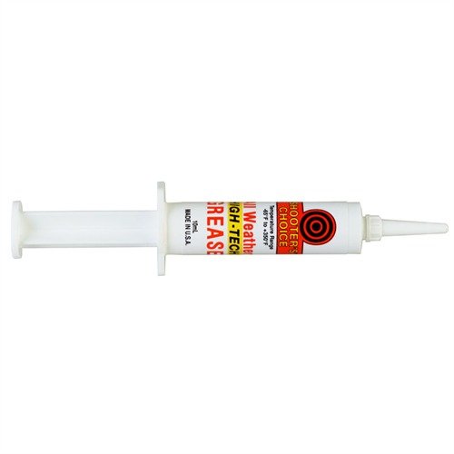 ALL-WEATHER® HIGH-TECH GREASE bietet extreme Druck- und Temperaturbeständigkeit, schützt bei -65° F bis +350° F und ermöglicht präzises Auftragen mit der Spritze.