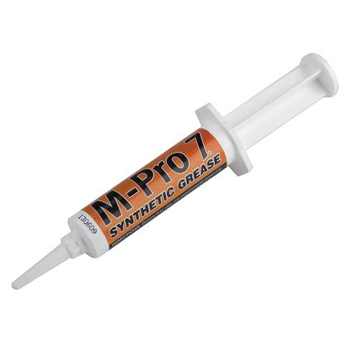 M-Pro7 Synthetic Grease bietet extremen Schutz gegen Rost und Korrosion, hält Temperaturen von -40°F bis 560°F stand und ist ideal für Waffen und mehr.