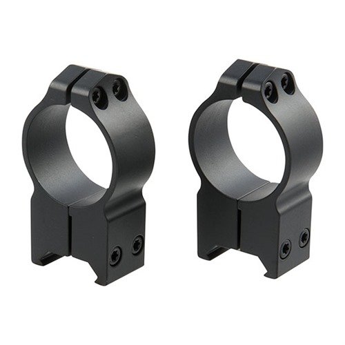Le Maxima Fixed Rings offrono una montatura robusta e durevole, con 4 viti T-15 per un fissaggio sicuro e una chiave di controllo del rinculo in acciaio inox.