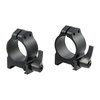 Le MAXIMA QUICK DETACH RINGS offrono un sistema di montaggio robusto e versatile, garantendo precisione e rimozione senza perdita di zero grazie ai leve regolabili.