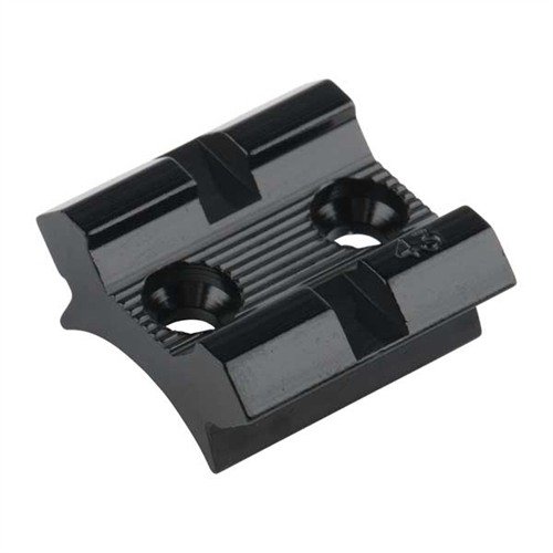 Die leichten Aluminium-Basen passen zu modernen und älteren Gewehren, sowie Shotguns und Langstrecken-Handguns. Ideal für Top Mount und See-Thru Mount Rings.