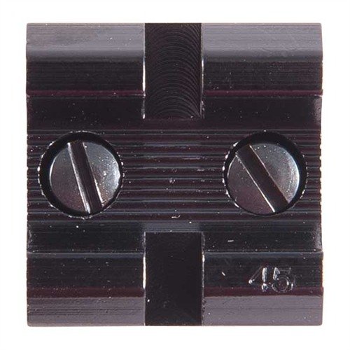 Le basi in alluminio leggero si adattano a una vasta gamma di fucili, fucili a pompa e pistole a lungo raggio, disponibili in set o singolarmente.