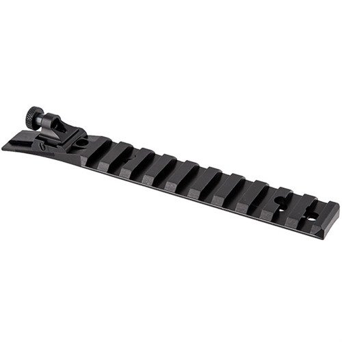 Das RUGER® 10/22® ACE IN THE HOLE SIGHT SET bietet dir ein zuverlässiges Backup mit einer Picatinny-Schiene, windage- und elevation-verstellbarem Apertur und einem Stahl-Faseroptik-Frontvisier.