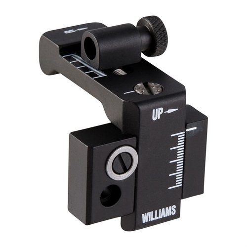 Il FP-94/36 FOOLPROOF RECEIVER REAR SIGHT offre regolazioni interne con micrometro che bloccano positivamente, senza ostruzioni per una visione chiara, pesando solo 1½ oz.