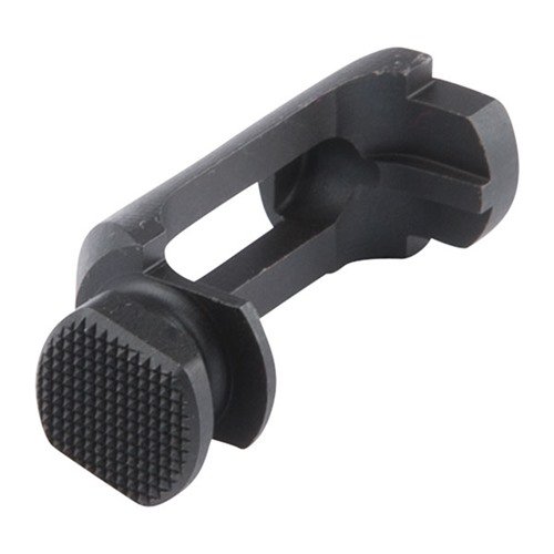 Der oversize Beretta® 92/96 Magazinrelease ermöglicht dir eine einfache Bedienung unter Stress, ohne den Griff zu verändern. CNC-gefräst aus 4140 Stahl, mit Black Armor Tuff Finish.