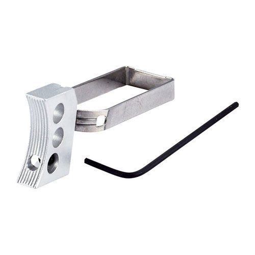 Der Wilson Combat #1 Competition Match Trigger bietet eine leichte Aluminium-Oberfläche, ein 3-Loch-Design und einfache Anpassungen für präzises Schiessen.