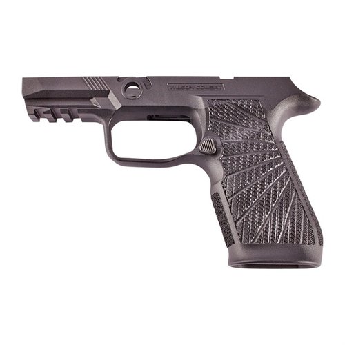Verbessere dein Schiesserlebnis mit dem WCP320 Grip Modul von Wilson Combat für die SIG SAUER P320. Besserer Grip, weniger Rückstoss und ergonomisches Design!