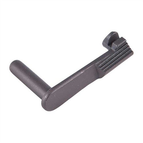 Le slide stop 1911 de Wilson Combat est en acier traité, sans ajustement nécessaire, offrant un verrouillage fiable pour les tireurs de combat.