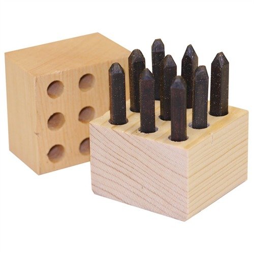 Avec ce set de stamps en acier, tu obtiens des impressions nettes et durables sur tes objets en métal, parfait pour personnaliser tes canons de fusil.